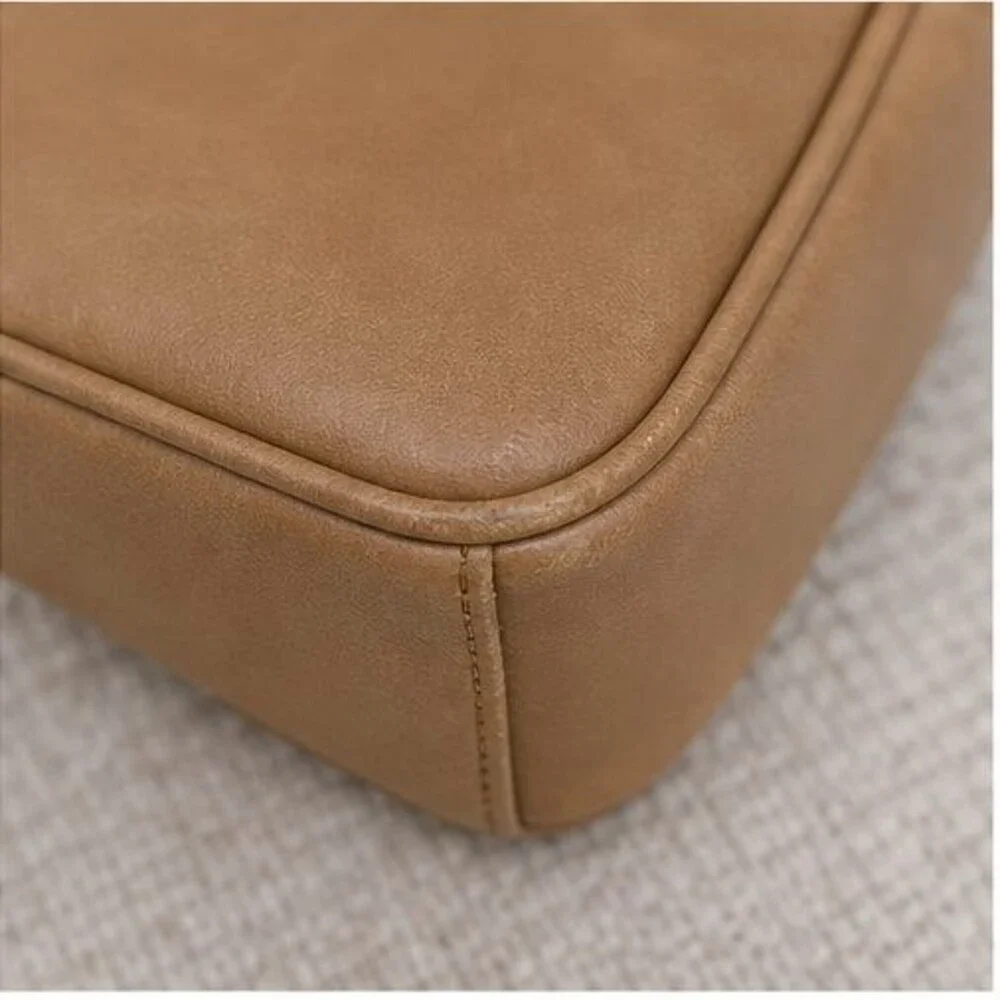 Navy Suede Crossbody Bag